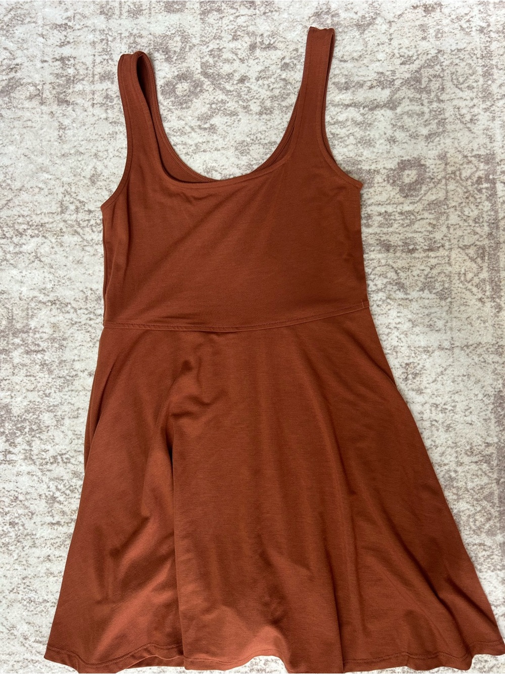 American Eagle Outfitters Rust Skort Dress